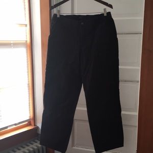 5.11 tactical series womens 12, blue hemmed, medium weight cloth washed not worn